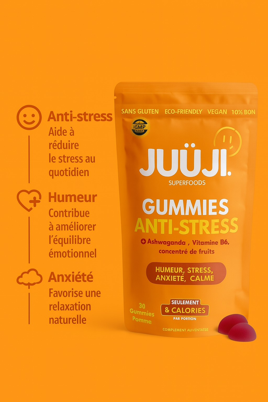 Gummies Anti-Stess - SUPERFOOD
